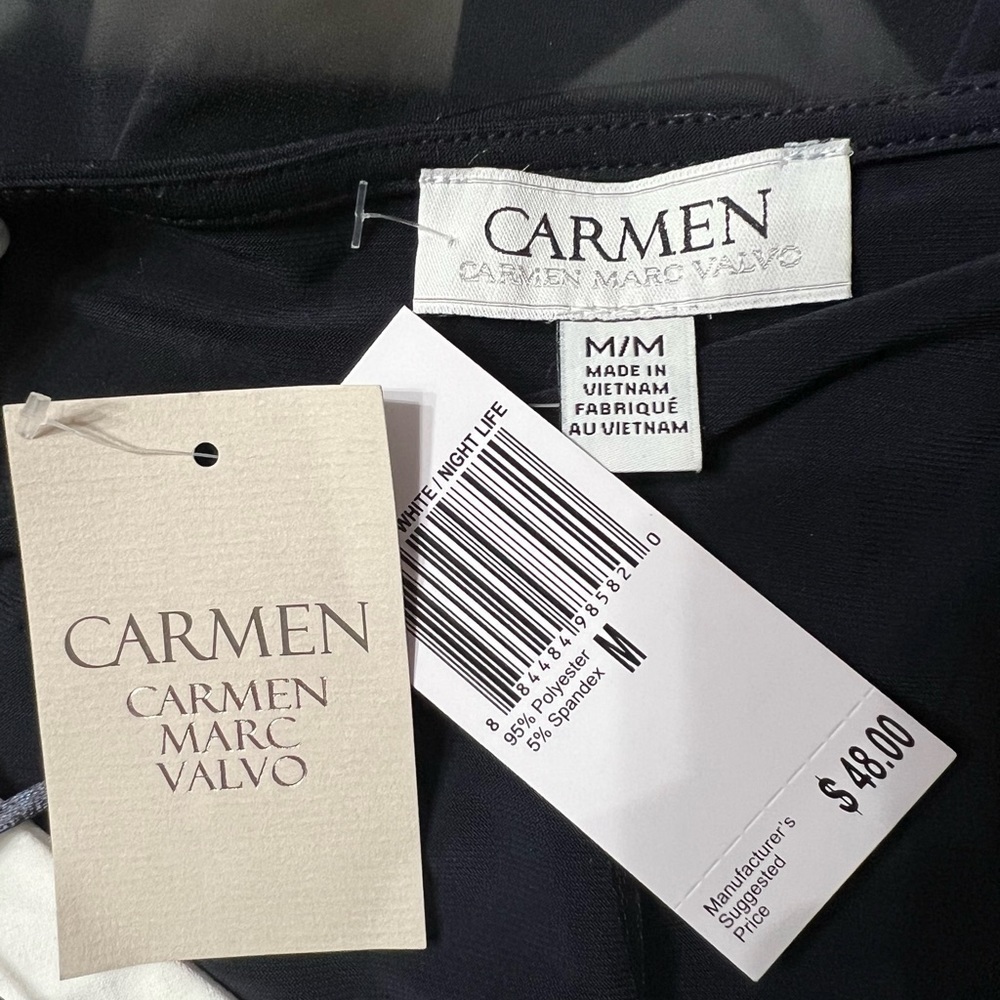 Carmen Marc Valvo Women’s Top - Picture 6 of 7